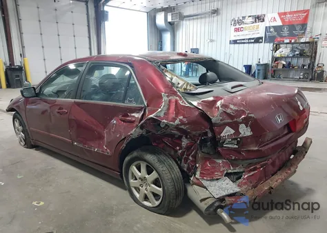 2005 Honda Accord 3.0 Ex z USA, uszkodzony, nr VIN 1HGCM66895A011373